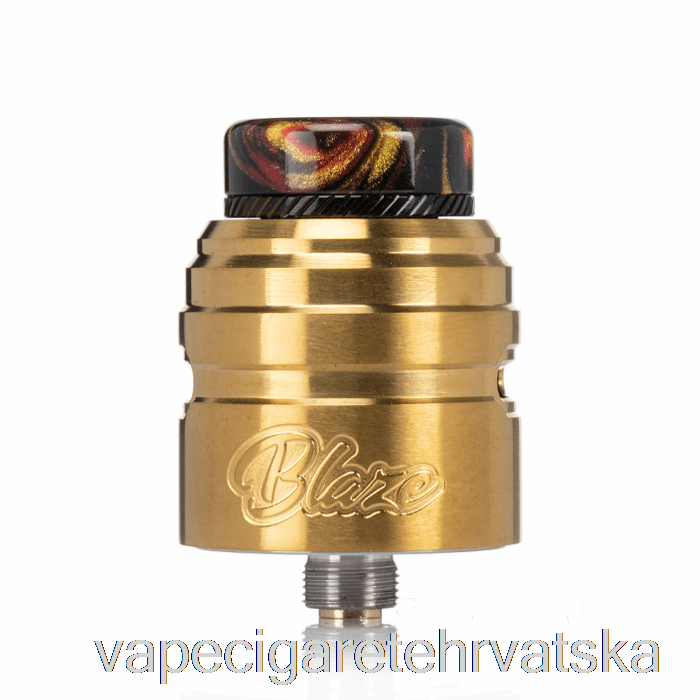 Vape Hrvatska Thunderhead Creations Blaze Solo 24mm Bf Rda Gold